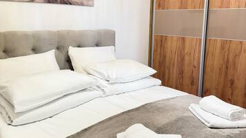 Appartement Deluxe, balcon, vue montagne