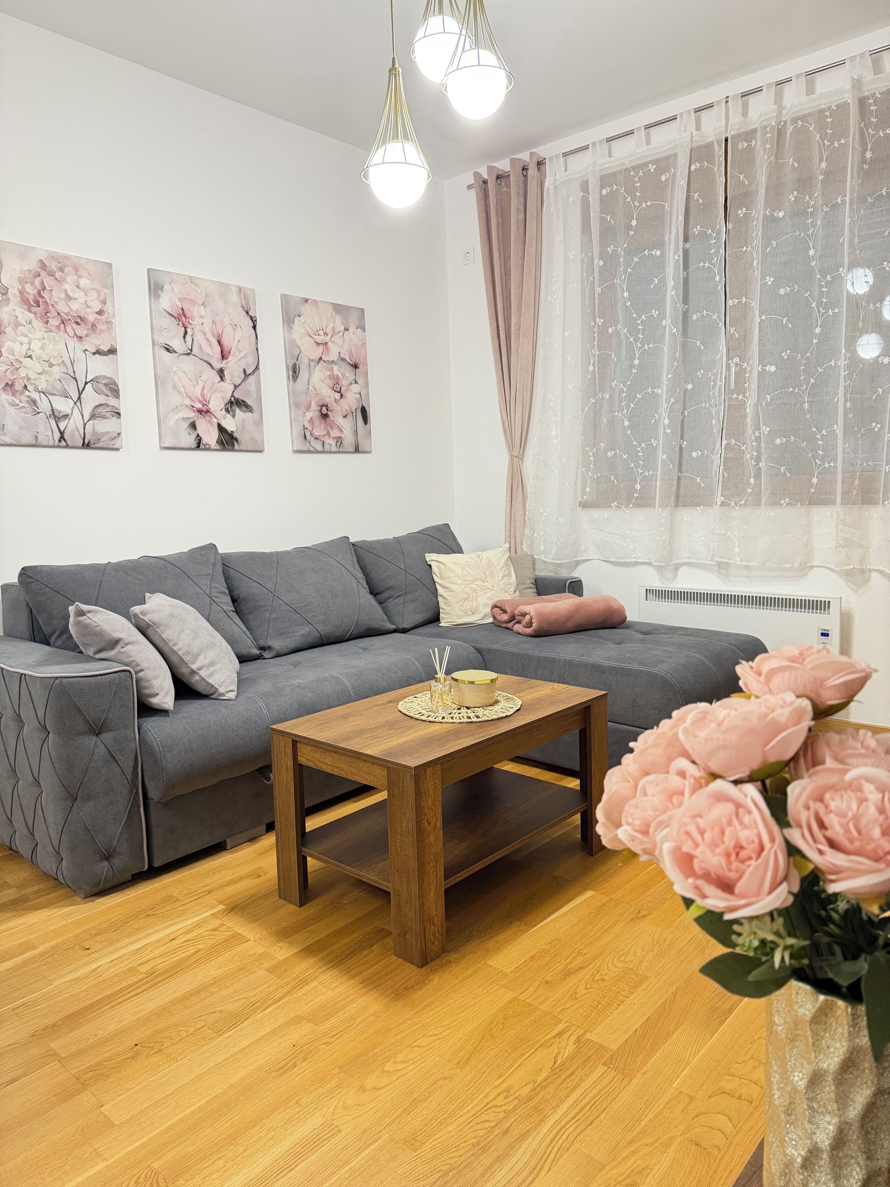 Appartement Deluxe, balcon, vue montagne | Coin séjour