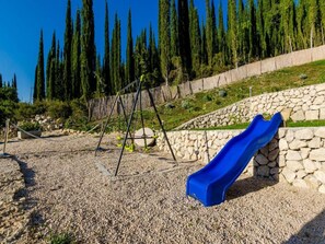 Villa | Children’s area - Rustic Villa in Gruda With Private Pool (Konavle)