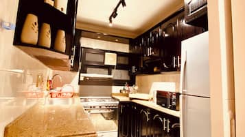 Microwave, oven, stovetop