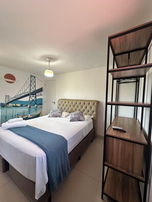 Classic Room | Individually decorated, desk, free WiFi, bed sheets - Vila Urbana (São Luís)