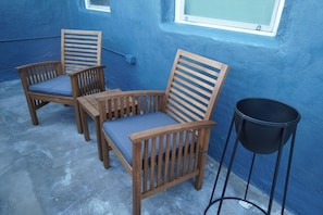 Suite « Premier », 1 très grand lit et 1 canapé-lit, non-fumeur, balcon | Terrasse/Patio