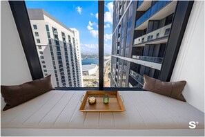 Condo, Balcony, City View | Interior - Modern DTW Miami Escape with Water Views (Miami)