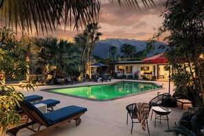 Pool - Monkey Manor - Pool, Sauna, Mtn Views, Lush Garden (Palm Springs)