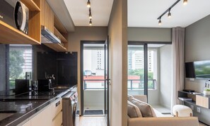 Apartment | Private kitchen - Condo. w/ Rooftop Pool, 270m fr/ the Metro, Jardins - Gabs (São Paulo)