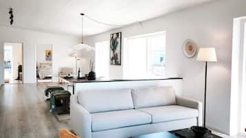 Villa, 3 habitaciones, con acceso para personas discapacitadas, chimenea | Sala de estar