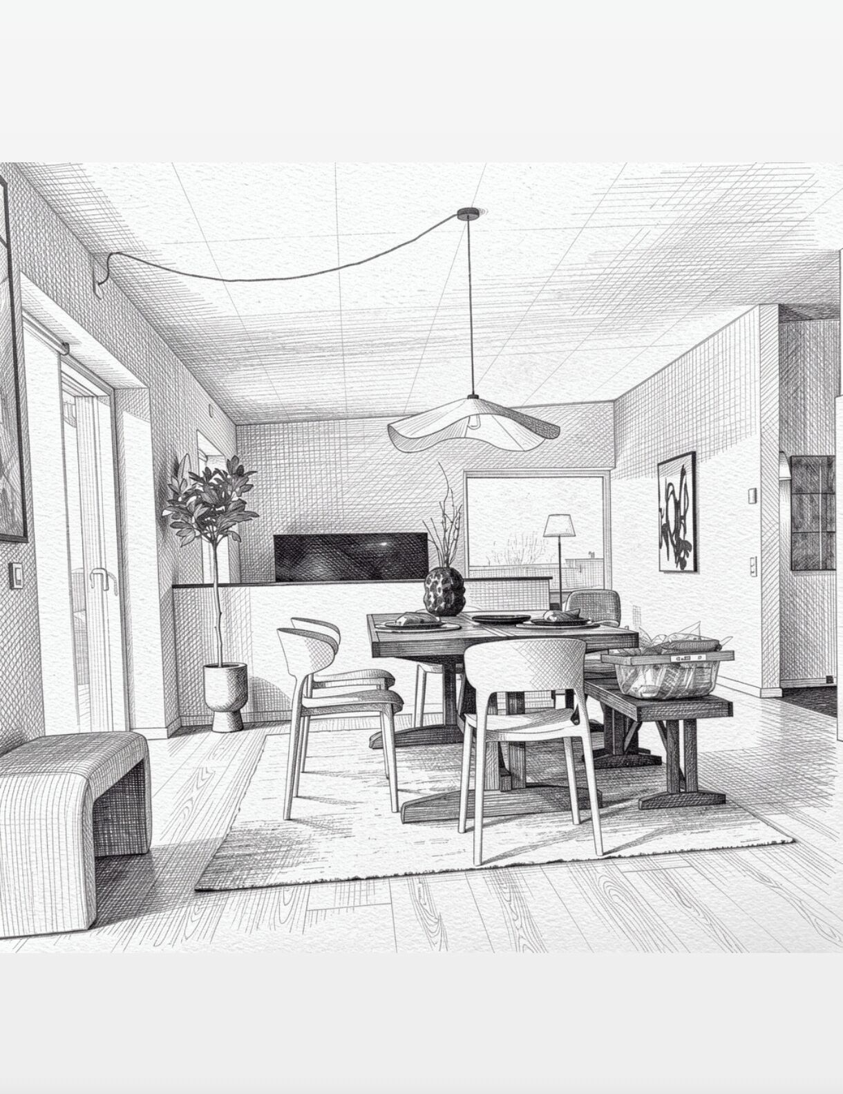 Villa, 3 habitaciones, con acceso para personas discapacitadas, chimenea | Comedor