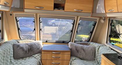 Self-contained luxury caravan in Papanui, short distance from Christchurch city