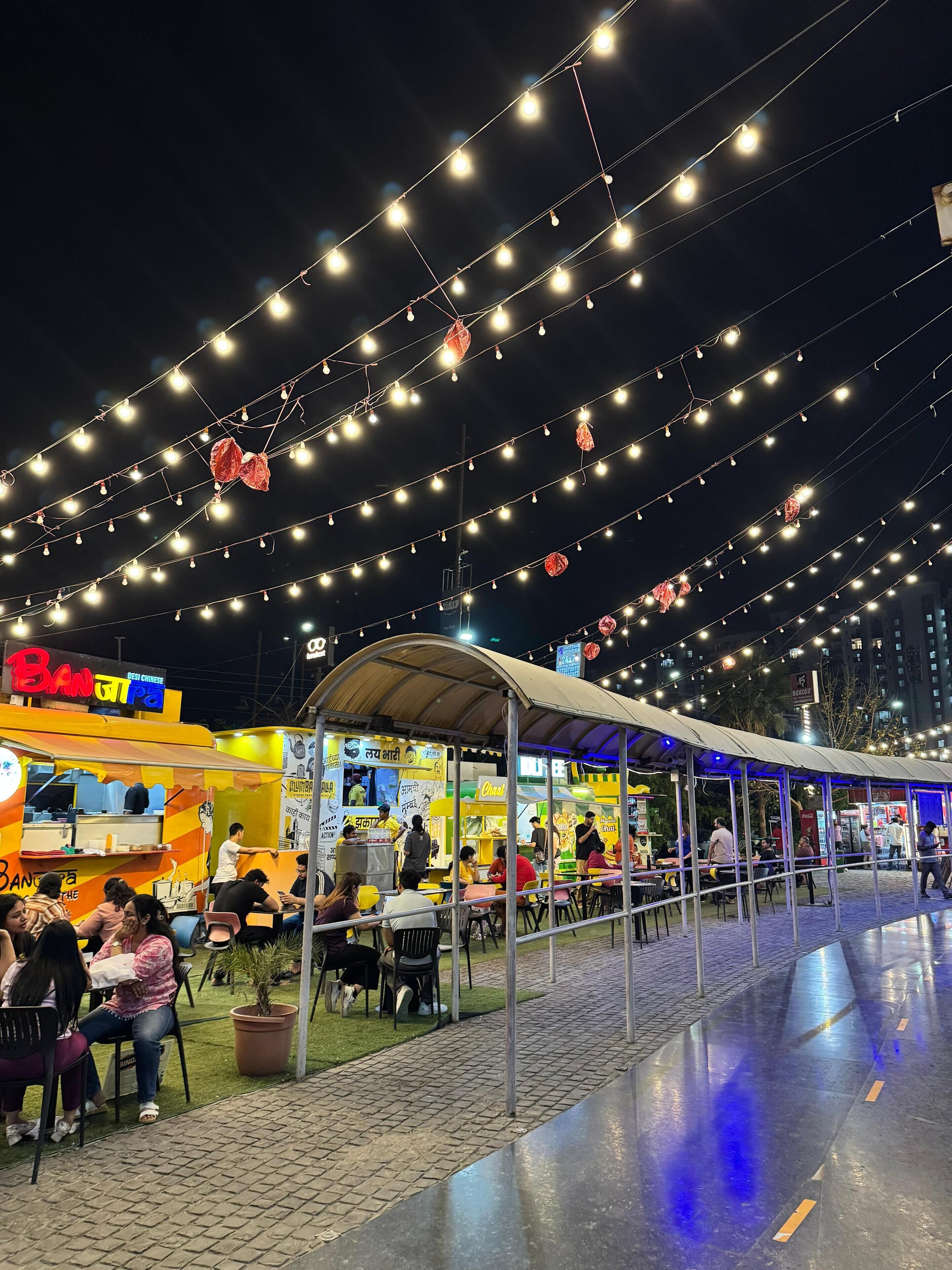 Udendørs spisemuligheder