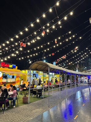 Udendørs spisemuligheder