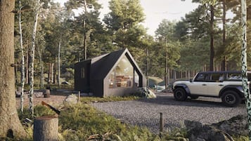 Overnatningsstedets område