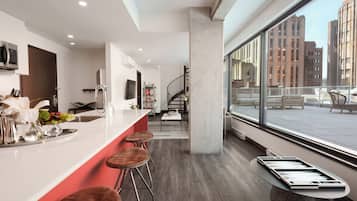 Penthouse, Terrace | Private kitchen