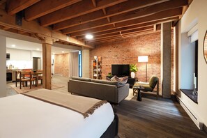 Living area - Brésoles Hotel (Montréal)