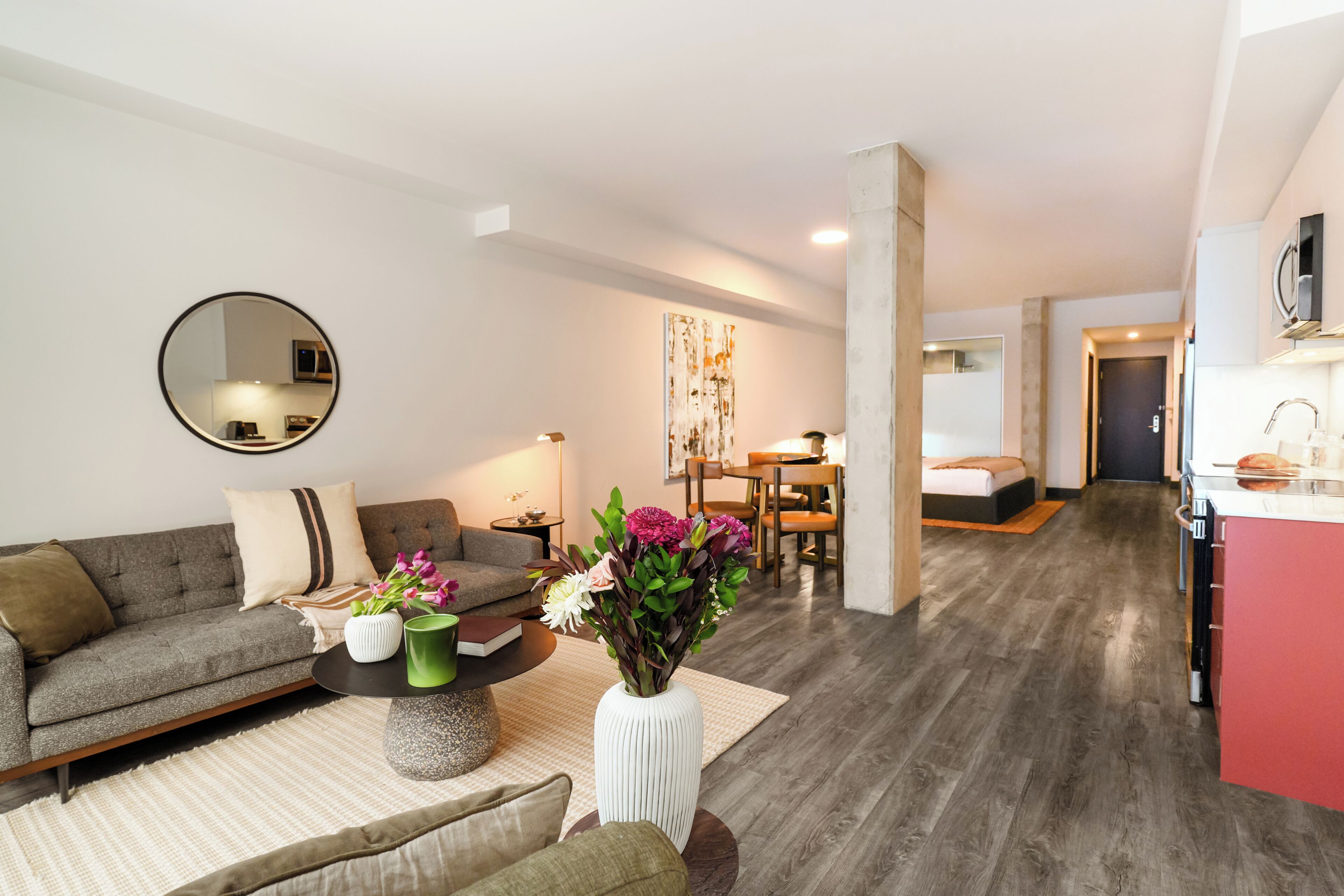 Panoramic Apartment, 1 Bedroom | Living room