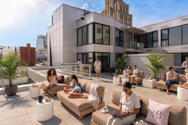 Rooftop terrace