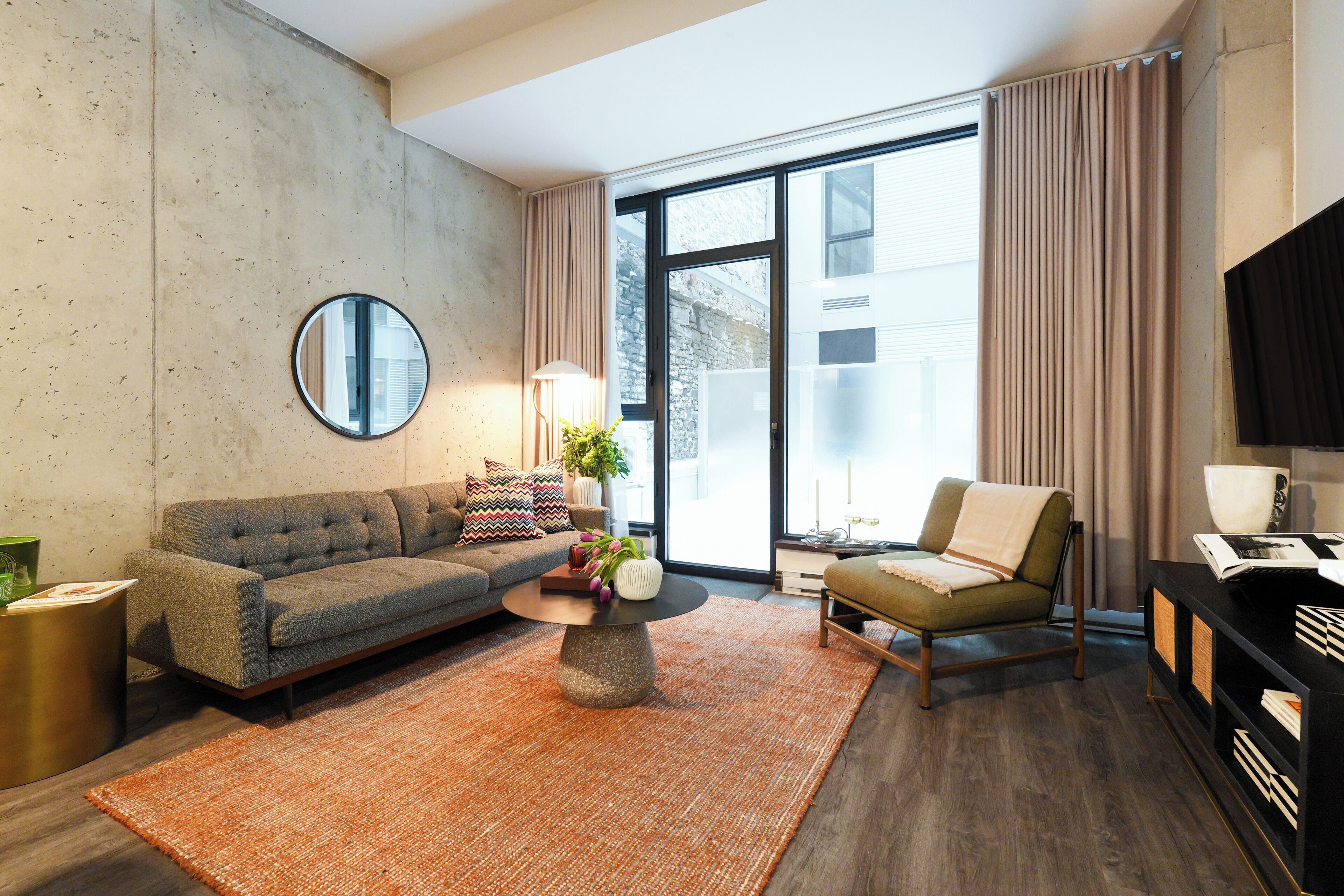 Loft Premium, terrasse | Salle de séjour