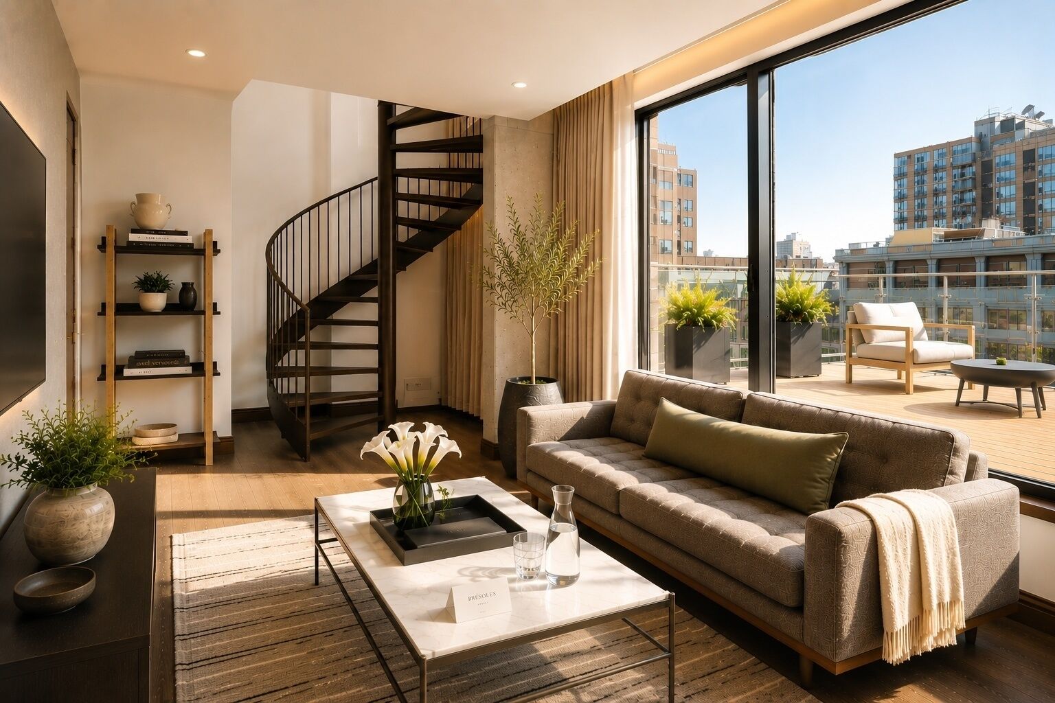 Penthouse, Terrace