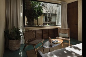 Luksus-loftsrom | Oppholdsområde