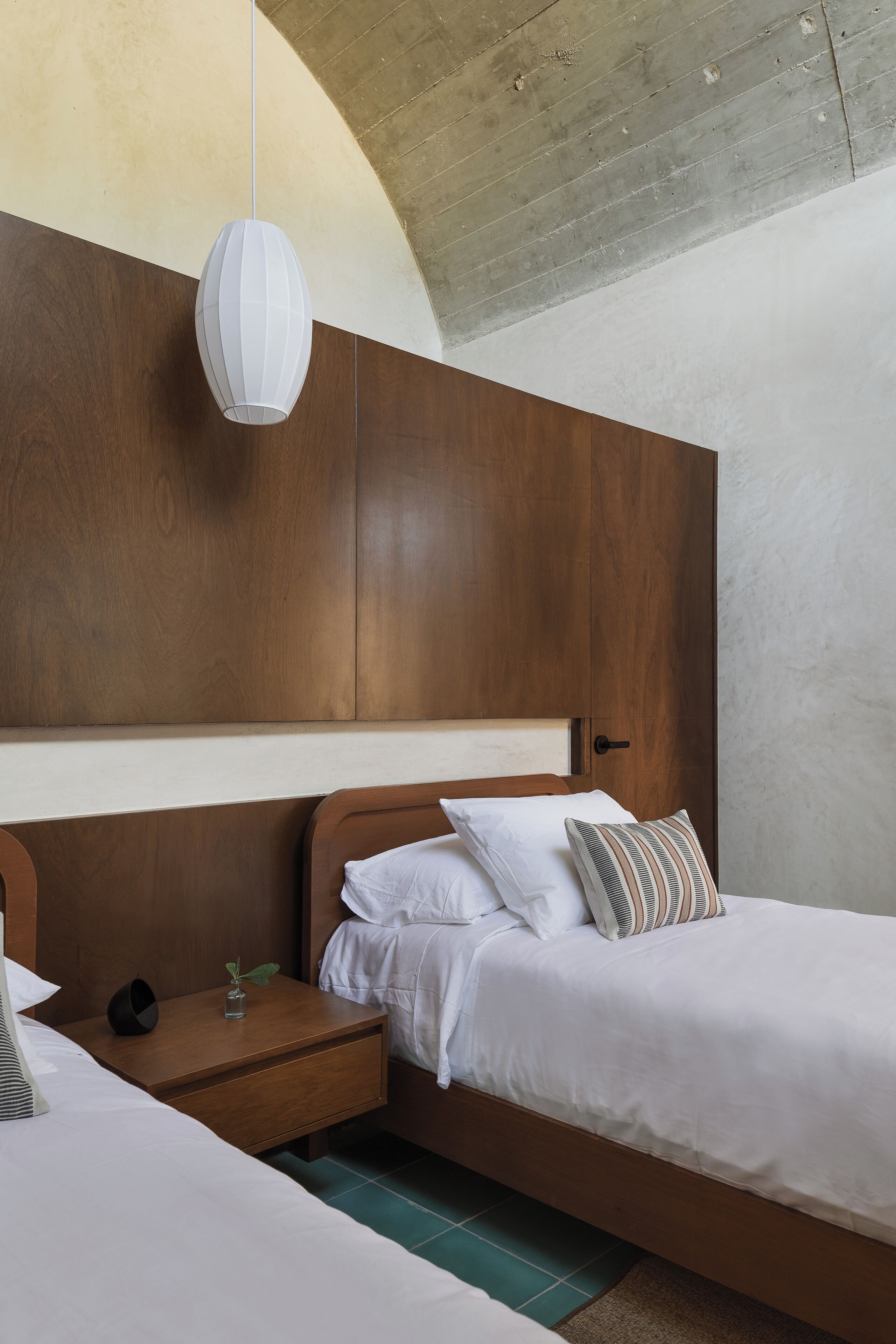 Chambre Double ou avec lits jumeaux, vue cour intérieure