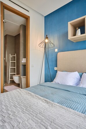1 bedroom, desk, iron/ironing board, WiFi - Bright Studio at Bliving with Sunny Terrace 1 BR (Casablanca)