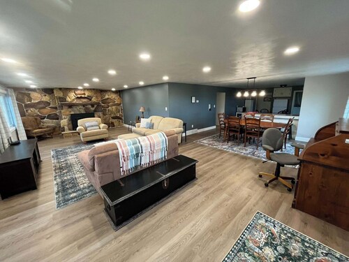 Horse Friendly Farmhouse with Rocky Mountain Views at Mile Marker 48!