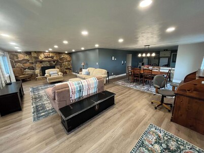 Horse Friendly Farmhouse with Rocky Mountain Views at Mile Marker 48!