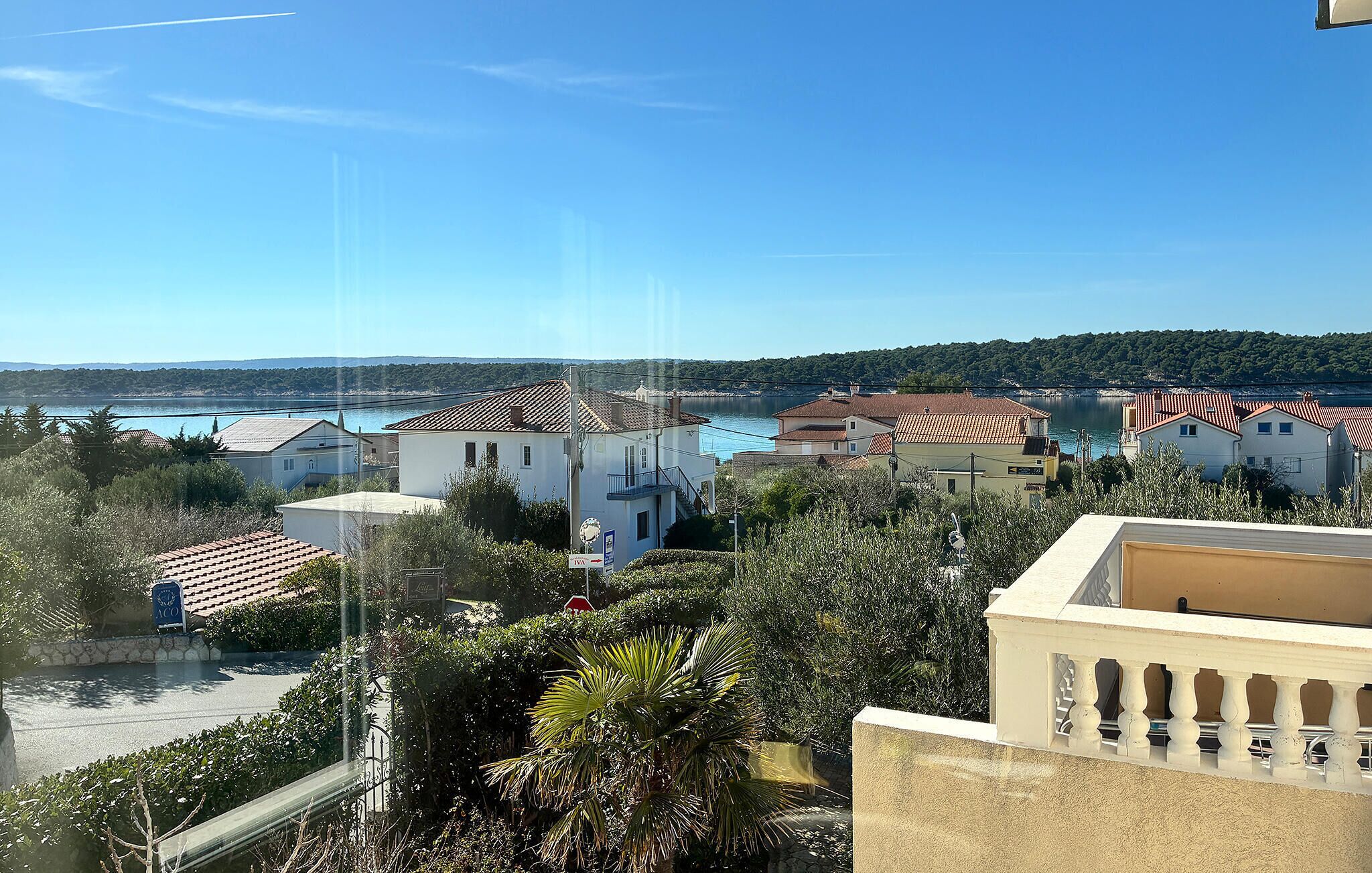 Vue depuis l’hébergement