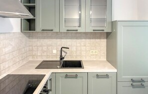 Microwave, stovetop, coffee/tea maker, cookware/dishes/utensils - 1 bedroom nice apartment in Barbat (Barbat)