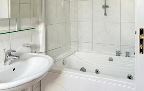 Shower, hair dryer - Gorgeous apartment in Barbat with house sea view (Barbat)