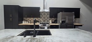 Private kitchen - Industrial Modern Loft in Historic Downtown Miamisburg (Miamisburg)