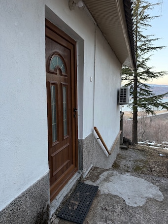 Chalet, 2 Bedrooms, Balcony, Lake View | Exterior detail. Mavrovo Lake View Chalet