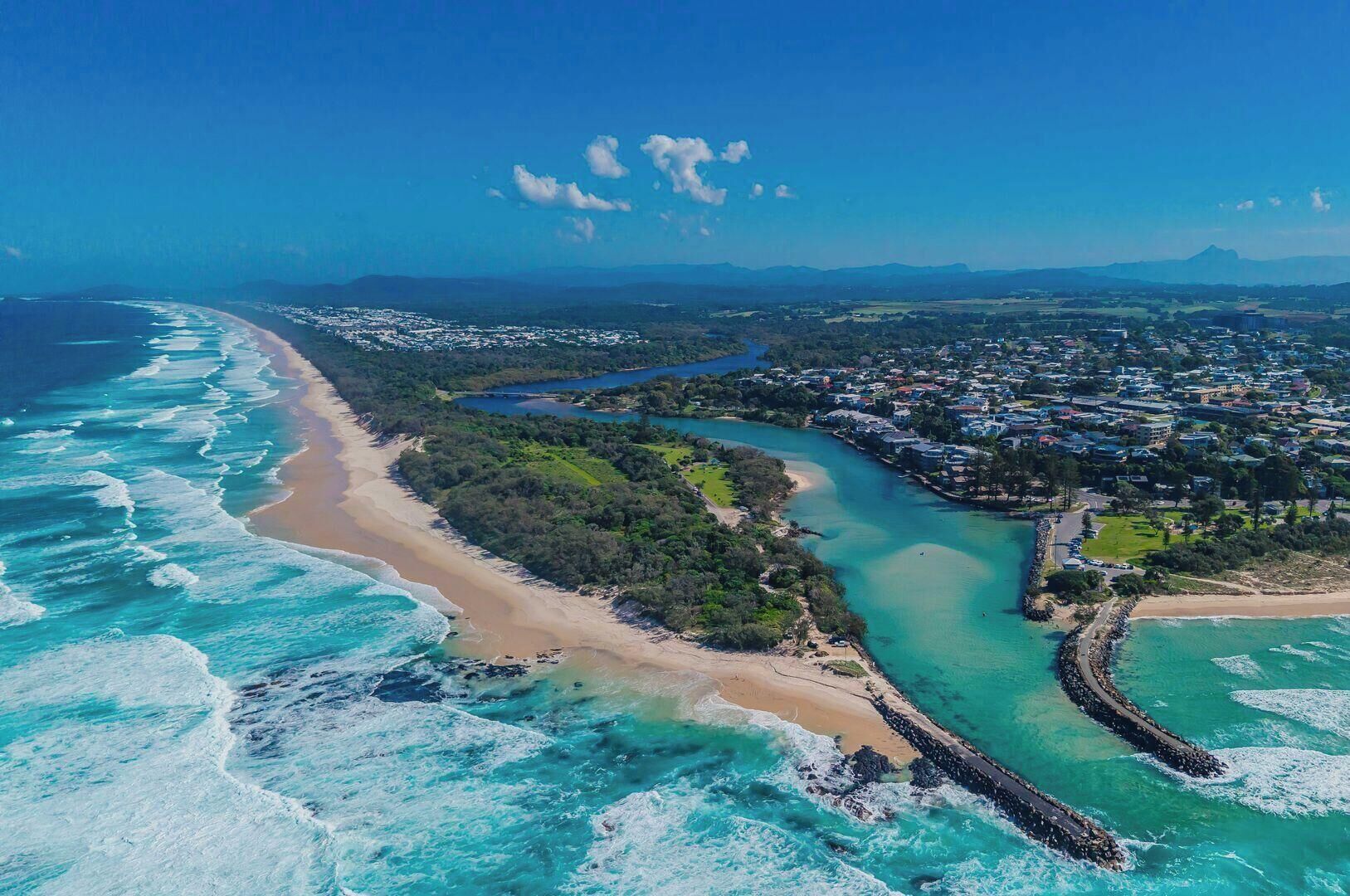 Beach nearby