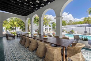 Udendørs spisemuligheder