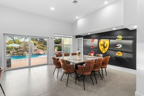 Dining - Unique Private Racing Track Villa (North Miami)