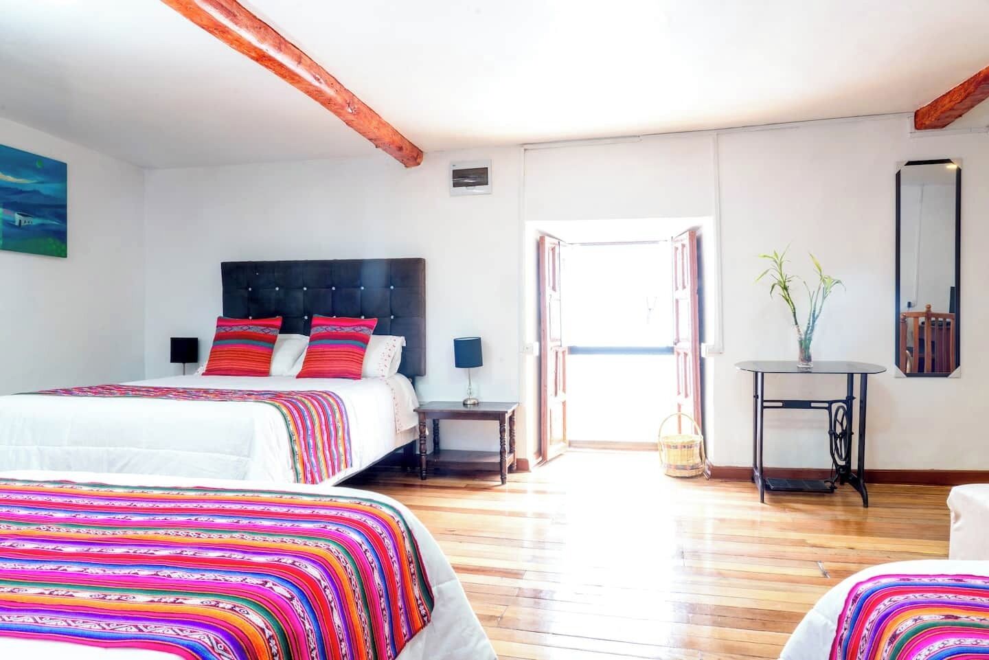 2 bedrooms, iron/ironing board, bed sheets