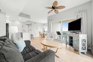 Condo, Multiple Beds (Luau II 6631/6633 - Gulf Breeze) | Living area - Luau II 6631/6633 - Gulf Breeze (Miramar Beach)