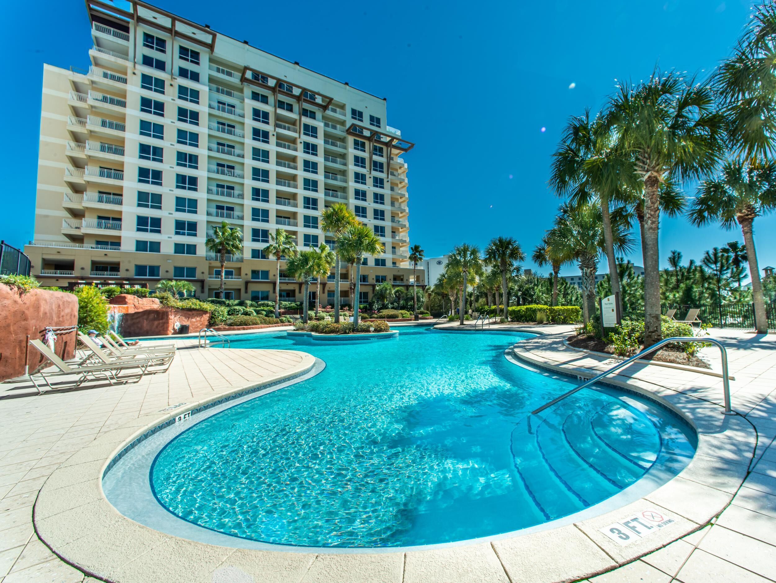 Leilighet, flere senger (Luau II 6631/6633 - Gulf Breeze) | Basseng