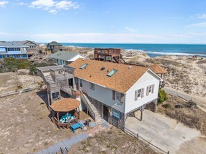 Exterior - SNH-9 Sammy's Sandbox • Ocean Front • Short Stays! (Nags Head)