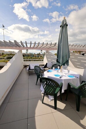 Outdoor dining - SESAME - Apartment Port Ambonne PA122 - Luxe - 4 people (AGDE)