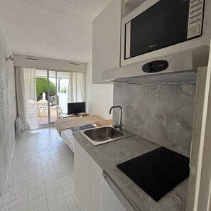 1 bedroom - Port Nature Studio 24 with garage - 2 people (AGDE)
