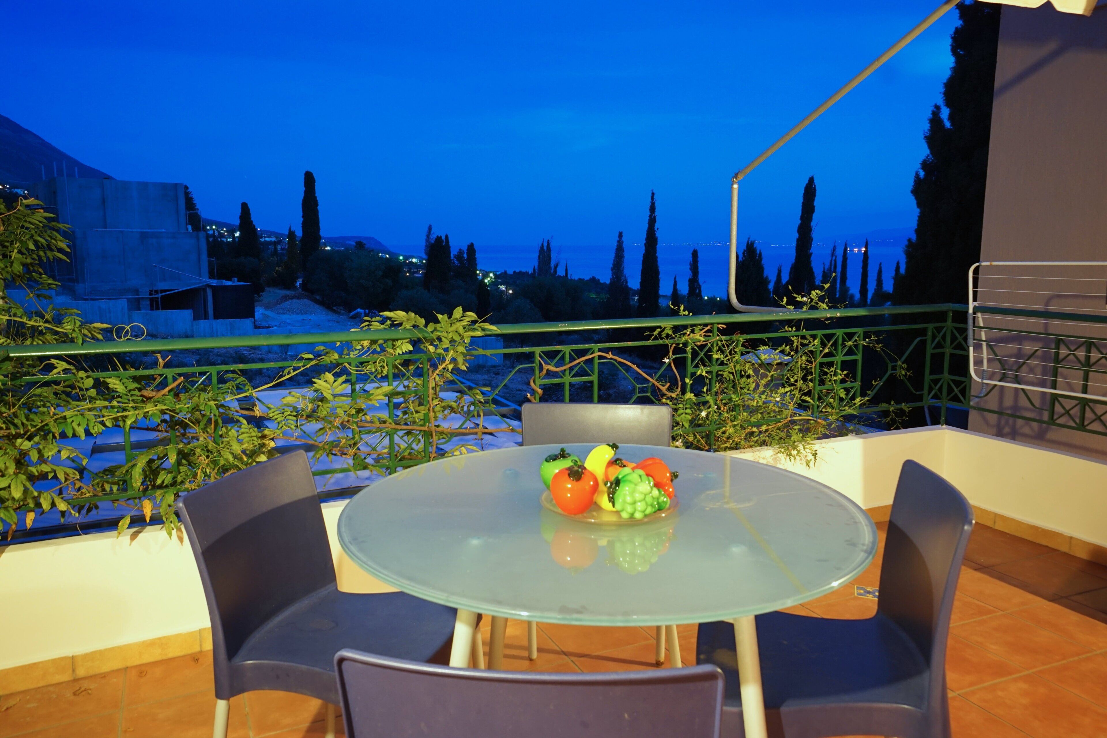 Family Apartment, Sea View | Outdoor dining