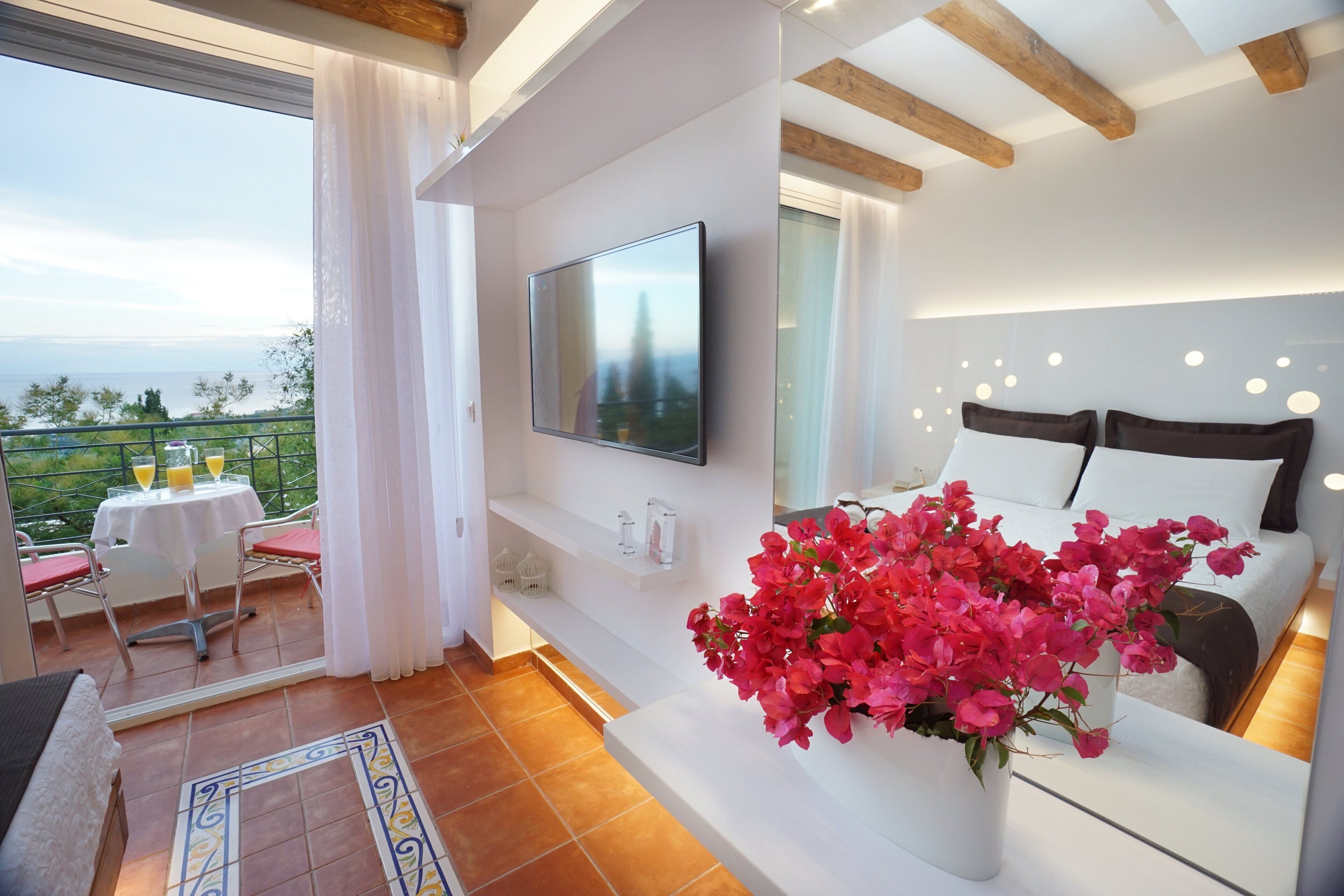 Monolocale Superior, vista mare