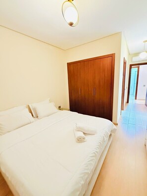 2 bedrooms, iron/ironing board, Internet, bed sheets - Luxurious golf-view apartment near the airport (Marrakech)