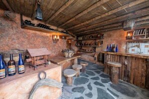 Bar (on property) - Apartment in Frontera: Pool, Fireplace & Tennis (Frontera)