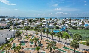Sports court - Blue Heron (447) 2 bed, 1 bath beach house in Nettles Island (Jensen Beach)