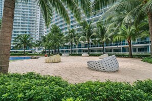 Overnattingsstedets uteområder