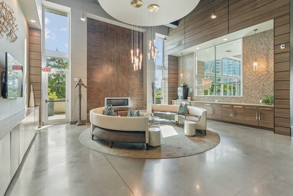 Interior - Downtown Views + Luxe 1BR (Atlanta)