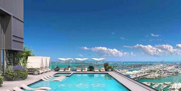 Pool - Elite Stay with Rooftop Vibes Studio (Miami)