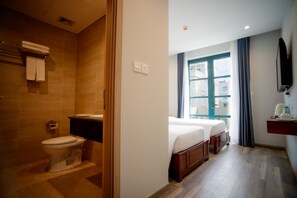 Kahden hengen huone (kaksi sänkyä) | Kylpyhuone