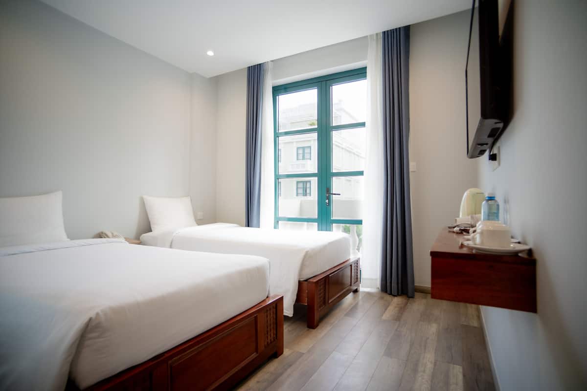 Kahden hengen huone (kaksi sänkyä)